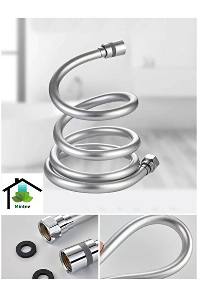 mintev Gri Pvc Malzeme Ultra Dayanıklı Kırılmaz Patlamaz Kaliteli Banyo Duş H...