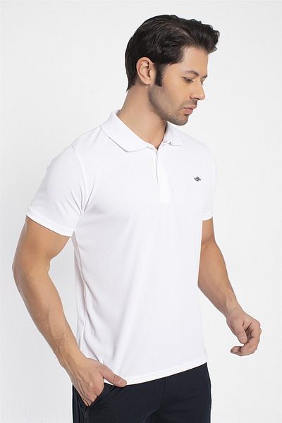 Crozwise Ανδρικό αθλητικό μπλουζάκι Polo Neck - 7135-08