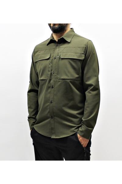 Mudwill Haki Flex Tactical Outdoor Taktik Gömlek