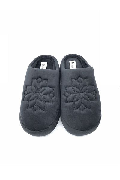 shoemio Γυναικείες παντόφλες σπιτιών Rosemary Black