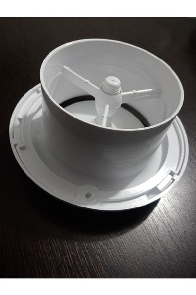 AFS 125 mm Smart PVC Sailor Anemostat Plastic