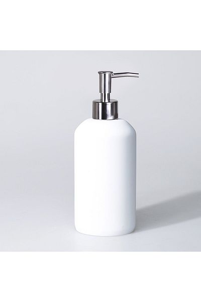 Selim Smooth Liquid Soap Dispenser Λευκό