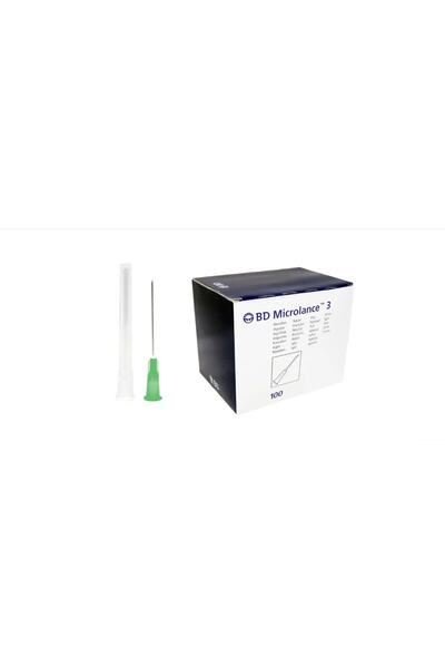 Bd Hayvan Medikal Ürünleri MİCROLANCE YEŞİL İĞNE UCU 21G*1 (0,8MM*25MM) 2 KUTU