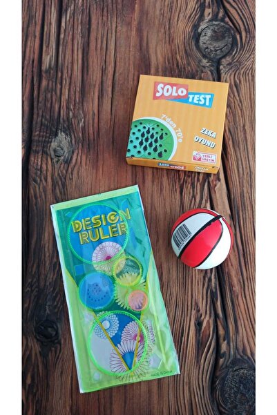 Hureggo مجموعة الضغط المكونة من 3 قطع وكرة الضغط + Solotest + مسطرة سحرية