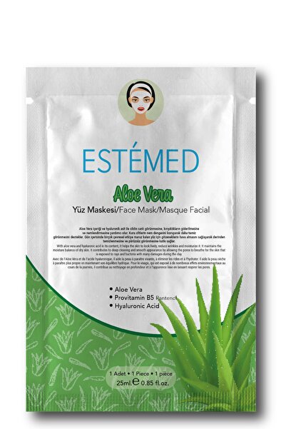 ESTEMED Aloe Vera Kağıt Maske-aloe Vera Sheet Mask