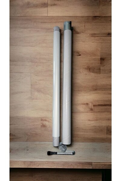 TutturX Beyaz 50x500 Cm Statik Akıllı Kağıt Tahta Kalem Hediyeli