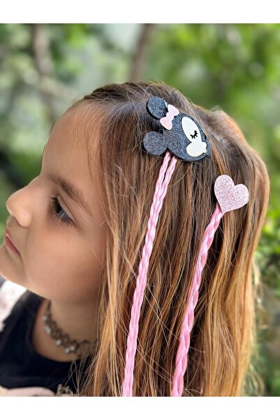 QUEEN AKSESUAR Trendy modna kopča za kosu, dodatak za kosu, 2-dijelna ukosnic...