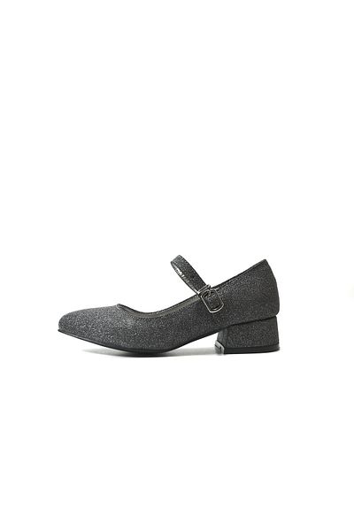 Onlo Ayakkabı MA.882 Pantofi de seară cu toc pentru fete gri