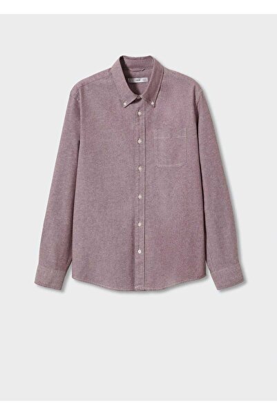 MANGO Man Regular Fit Pamuklu Oxford Gömlek