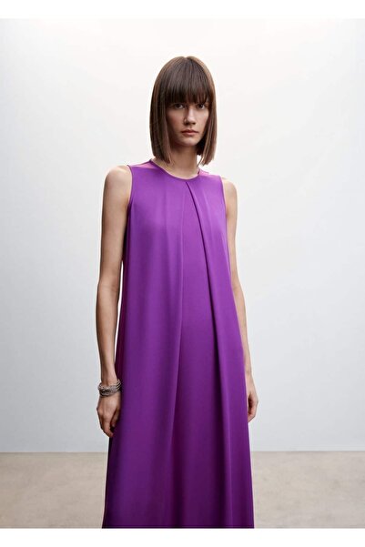 MANGO Woman Cut-out Detaylı Elbise
