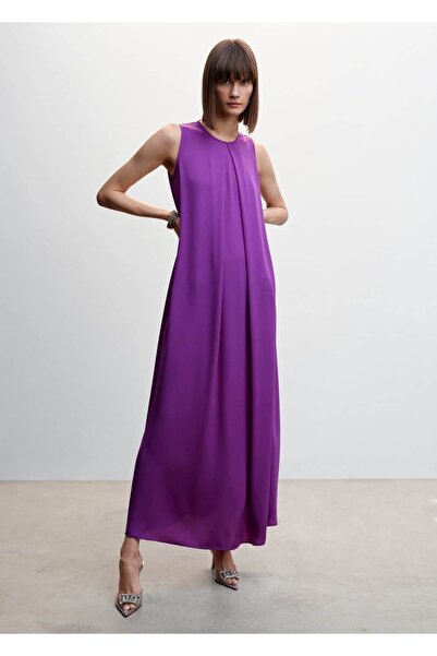 MANGO Woman Cut-out Detaylı Elbise