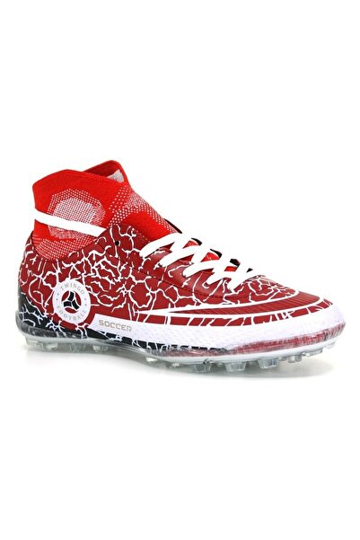 Amanal Erkek Çoraplı Dişli Krampon Çocuk Halı Saha Futbol Spor Ayakkabısı 330...