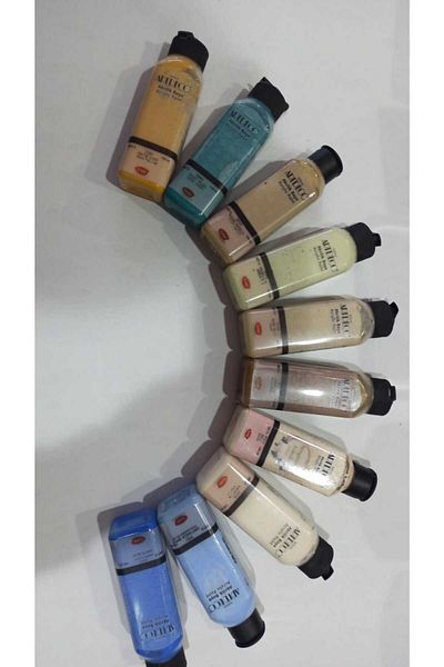 Artdeco Ακρυλική Βαφή 140 ml 10 LU - Σετ ARTDECO-SET-03