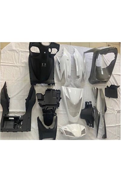 Honda Activa S 125 Kaporta Seti Grenaj Set 2020 2021 Beyaz