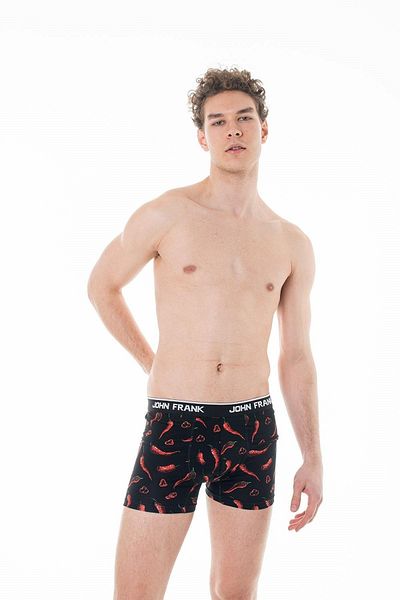 John Frank John Frang Digital Printed Men's Boxers JFBD318
