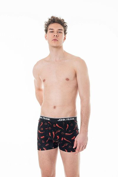 John Frank John Frang Digital Printed Men's Boxers JFBD318