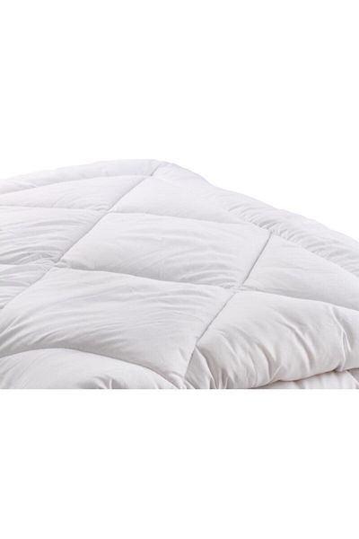 LM White Single Microfiber Quilt