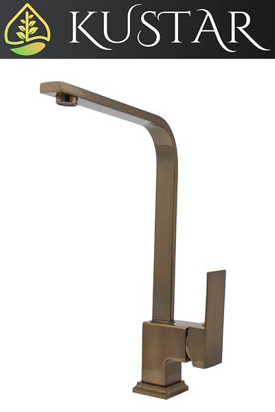 KUSTAR Antique Antique Kiev Akre Mix Open Close Kitchen Sink Faucet