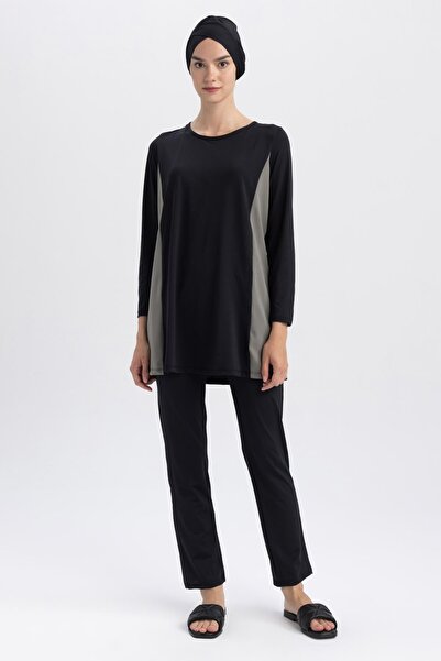 DeFacto Regular Fit Burkini Σετ 3 τεμ. - B0995ax23sm