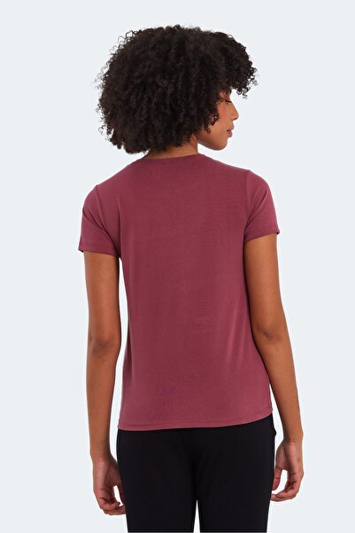 Slazenger PAYTONS Kadın T-Shirt Bordo