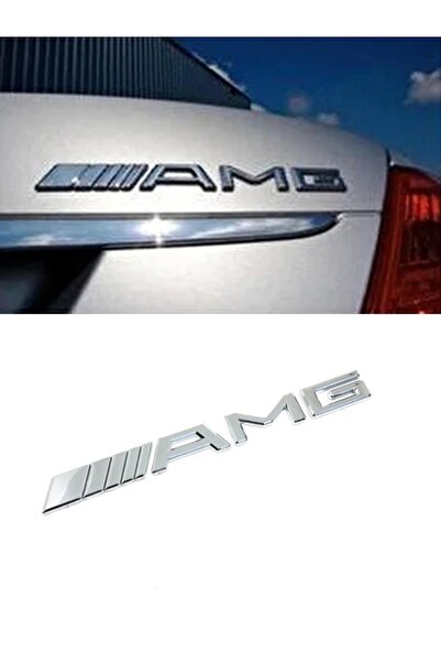 MeyZone Mercedes AMG Bagaj Yazısı Tüm Modellere Uyumlu Bagaj Amg Yazı