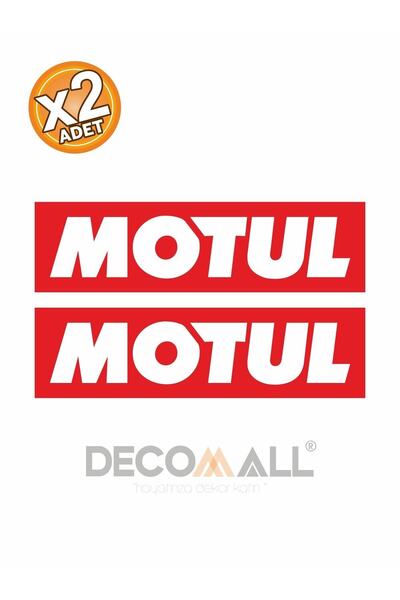 DECOMALL 2 Pieces Sticker ( 13 x 4 ) cm Oil Sticker Motul Sticker2