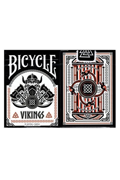 OyuncaklarÜlkesi Bicycle Vikings Premium Limited Game Card Playing Cards Deck