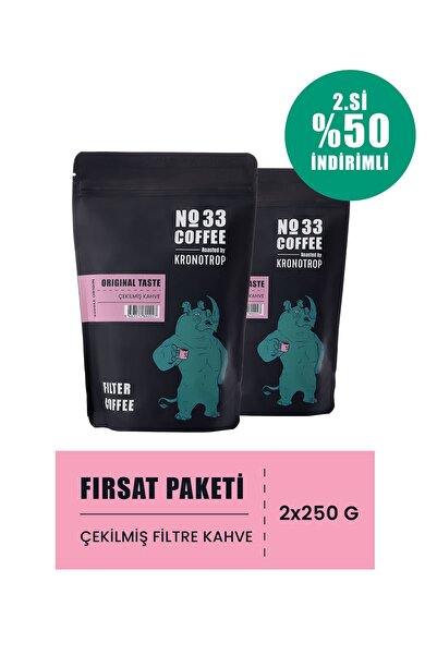 NO33 No 33 Çekilmiş Filtre Kahve 2.%50