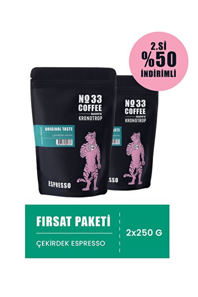 No 33 Espresso Çekirdek Kahve 2.%50