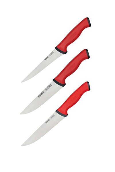 PİRGE Duo Profesyonel Kurban Bıçak Seti (3'lü)