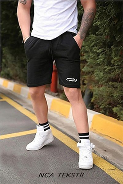 YOHO SPORT Καλοκαιρινό σορτς οριζόντια εμπριμέ - Σετ 2 κοστουμιών