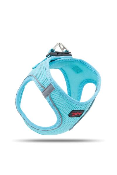 Tailpetz Air Mesh Harness Köpek Göğüs Tasması Medium Ocean 32-34x44-48 Cm - W...