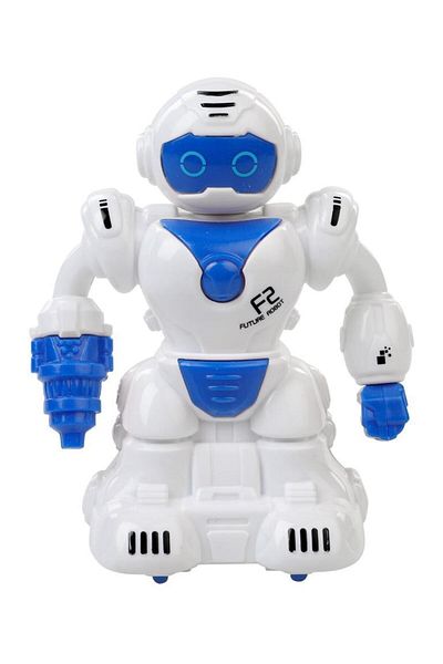 CAN OYUNCAK Friction Unbreakable Moving Robot 8807A Toy Robot