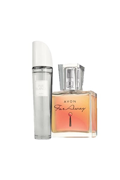 AVON Pur Blanca Edt 50ml Kadın Parfüm-Far Away Edp 30 ml Kadın Parfümü