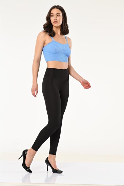 VOGSİNG لباس ضيق أسود من قماش الأمازون للسيدات