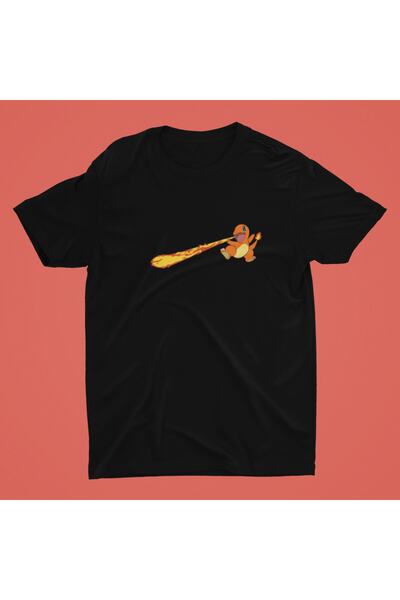 Adrift Pokemon Charmander dizajniran kao unisex Oversize kroj T-shirt