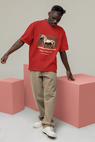 Adrift Carpet Chronicles - Unisex Ethnic Oversize T-Shirt