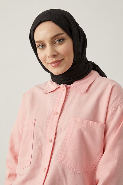 Yefrastore Women's Hijab Bamboo Shawl Black