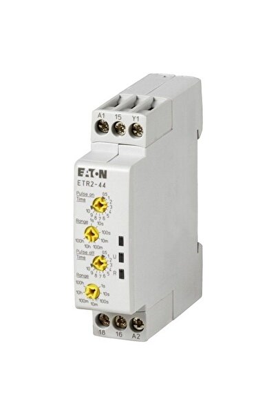 Eaton ETR2-44 Elektronik Zaman Rölesi (17,5mm) - 2 Hızlı Flaşör