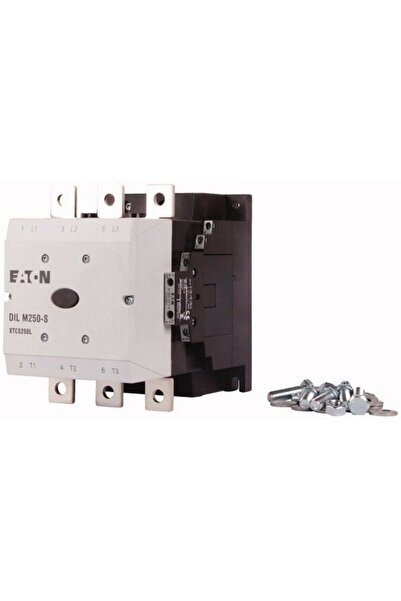 Eaton DILM250-S/22(220-240V50/60HZ) Güç Kontaktörü (bobină AC) 250A 2NA+2NK