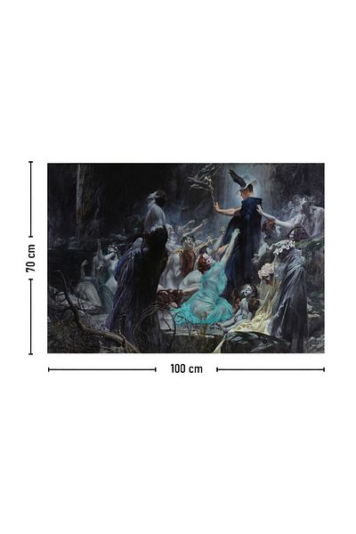Vagonik Pictură cu suflete pe coasta lui Acheron Covor de perete 70x100, 100x140, 140x200