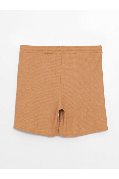 LC Waikiki Comfortable Fit Maternity Shorts with Elastic Waist