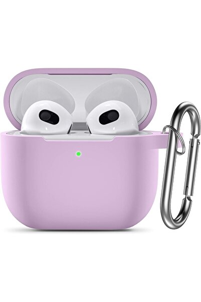 Powerfox Aır Pods 3. Nesil Uyumlu Pastel Renkli Silikon Koruma Kopçalı Airpod...