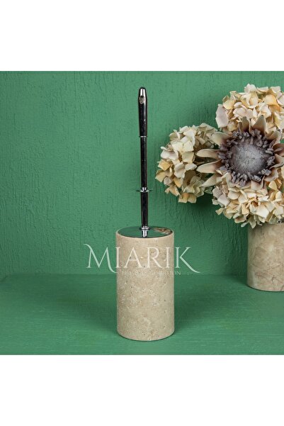MIARIK DESIGN & DEKORASYON Traverten Mermer Tuvalet Fırçası