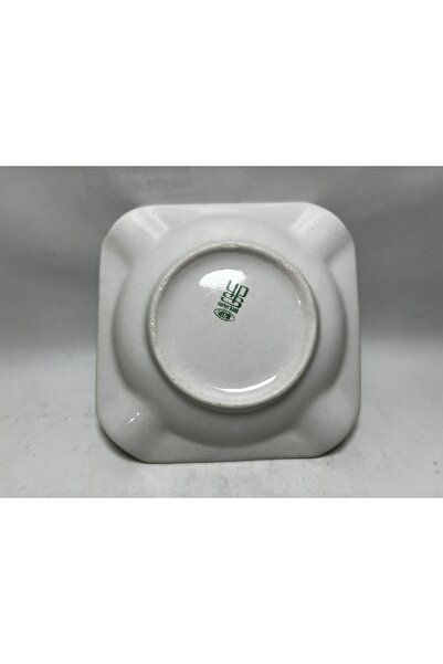 tayfuntufan antika koleksiyon півкругла порцелянова попільничка 11,5 см x 11,5 см