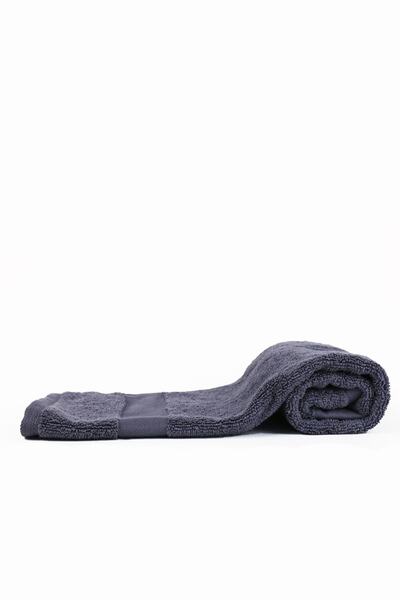 Taka Fabrics Wave % 100 Pamuk El Yüz Misafir Havlusu Ölçü 40x70 Cm, Indigo