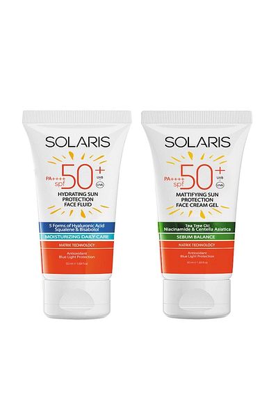 SOLARIS SPF 50 Sunscreen - For All Skin Types and Oily Skin (50 ML)