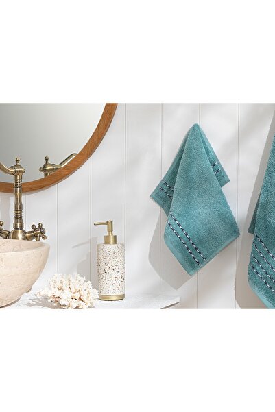 English Home Soft Wave Pamuklu El Havlusu 30x40 Cm Mint