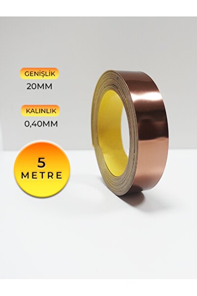 MATCHCAPS SCREW COVER Dekoratif Bronz Şerit Bant - PVC 20mm
