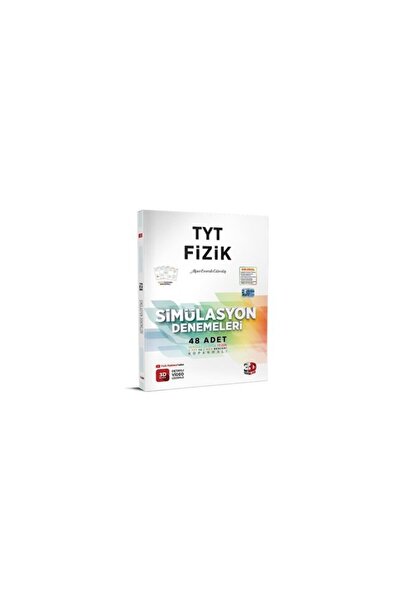 3D Yayınları TYT Fizik Simülasyon 48 Deneme 3D Yayınları